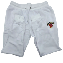 Jim Beam XL Sweatpants White Super Soft Drawstring Bourbon Joggers NWOT - £22.07 GBP