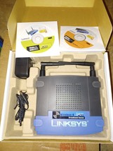 LINKSYS BEFW11S4  Wireless-B Broadband Router with 4-Port Switch ver. 4 - £15.04 GBP