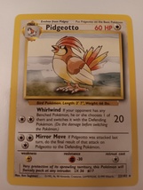 Pokemon 1999 Base Set Pidgeotto 22 / 102 NM Single Trading Card - £7.81 GBP