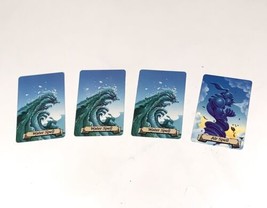 HeroQuest Milton Bradley Board Game 1990 Original 3 Water 1 Air Spell Cards - $18.22