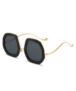 Oversized Cooling Sunglasses Luxury Designer Diamond Shiny Crystal Unise... - $18.00