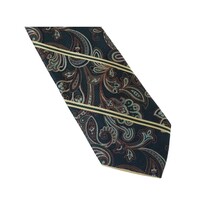 Men's Stacy Adams Tie and Hankie Set Fancy Woven Silky Satin #SAT64 Charcoal image 3