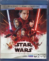 STAR WARS: Last Jedi (blu-ray+dvd) *NEW* worse than the first in Disney universe - £16.01 GBP