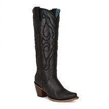 Corral tall snip toe western boot in Black - size 8.5 - £110.01 GBP