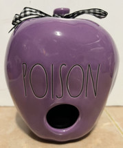 Rae Dunn Purple Poison Apple Birdhouse Tealight - Halloween - NWT - £21.31 GBP