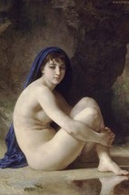 The Seated Bather by William Bouguereau - Art Print - $21.99+