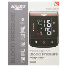 Equate Premium Upper Arm Blood Pressure Monitor 8000 Series AC or  Battery - £21.42 GBP