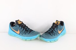 Nike KD VIII Mens Size 13 OKC Road Game Basketball Sneakers Shoes Blue O... - £85.14 GBP