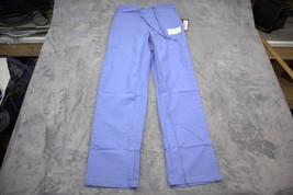 Dickies Pants Mens XS Blue Pull On Unisex Scrub Medical Uniform Bottoms - $25.72