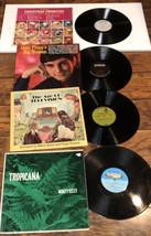 Christmas Favorites, Gene Pitney, Tropicana, Etc. Lot Of 4 Vinyl Records... - £3.82 GBP