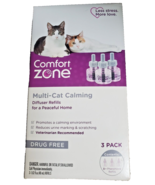 3 pack Comfort Zone Muiti-Cat Calming Diffuser Refills - $39.59