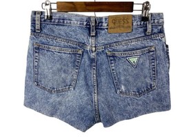 Vintage Guess Cutoff Shorts Jean Denim Size 33 Cutoffs Distressed Womens... - £26.30 GBP