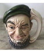 Vintage Toby Style Mug Winking Man With Beret - $10.86 CAD