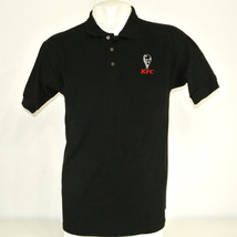 KFC Kentucky Fried Chicken Employee Uniform Polo Shirt Black Size L Larg... - $25.49