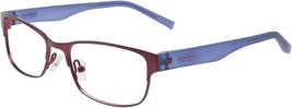 Brand New Authentic Converse Eyeglasses K016 Maroon/Blue 47mm Frame - £38.65 GBP