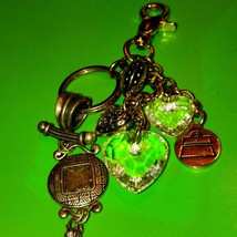 Very unique handmade heart keychain - £20.52 GBP