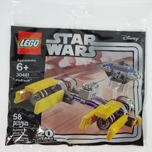 LEGO Star Wars Anakin&#39;s PODRACER Poly Bag Set 30461 58 Pcs 20 Year Anniv... - $10.44
