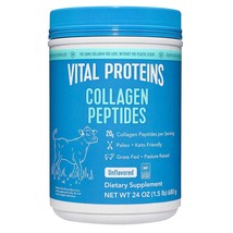 Vital Proteins Collagen Peptides Polypeptide Powder Supplement Unflavored 1.5 Lb - $51.99