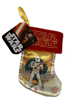 Holiday Star Wars Mini Christmas Stocking (STORMTROOPER) 7&quot; - £8.64 GBP