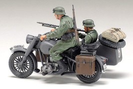 TAMIYA - Military Assembly Model - German Motorcycle and Sidecar - £14.75 GBP