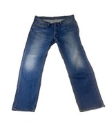 Levis 541 Jeans Mens 38x32 Denim Athletic Tapered Stretch Classic - $431.21 MXN