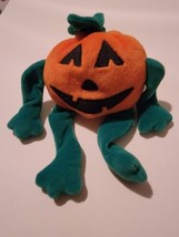 Ty Beanie Baby Pumkin The Pumpkin 1998 Vintage Vtg 90s Jack O Lantern Halloween - £10.17 GBP