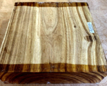 ONE EXOTIC KILN DRIED CANARYWOOD BOWL BLANK TURNING WOOD LUMBER 8&quot; X 8&quot; ... - $37.57
