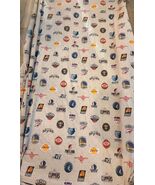 Pottery Barn NBA Basketball Logo Conference Full Fitted Bed Sheet Craft ... - $29.65