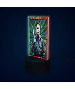 Michael Myers Halloween Stained Glass LED Acrylic Night Light - $465.04 MXN