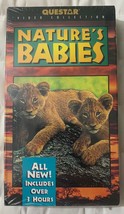 Nature&#39;s Babies (1998) Questar Animals Vintage VHS Tape Brand New Sealed FreeSH - $9.18