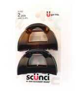 SCUNCI CLUTCH JAW CLIPS - 2 PCS. (91302) - $164.91 MXN