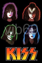 KISS 24 x 36 Custom Solo Albums Poster KISS Collectibles, Ace, Gene, Pau... - $45.00