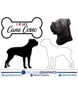 Cane Corso - Dog Breed Decals (Set of 16) - Sizes in Description - £11.90 GBP