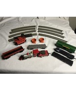 Bachmann HO Scale Jupiter Steam Engine &amp; Freight Passengers Cars Lot READ - £31.29 GBP