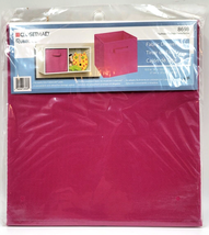 ClosetMaid 8698 Storage Cubeicals Fabric Drawer Fuchsia Colorful Fold Away - $11.00