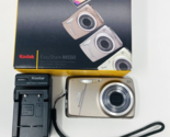 Kodak Easy Share M550 Gold Tan Digital Camera w/ Charger SD Card Box - £51.95 GBP