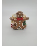 Partylite Gingerbread Man Votive Candle Holder 3.75&quot;H Christmas Holiday ... - $19.99