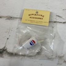 Miniature Accessories Vintage Retro Mini Pepsi Logo Beverage Cups Crafting - £8.03 GBP