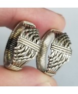sterling silver ring lot x2 ladies 925 size 7 - $645.34 MXN