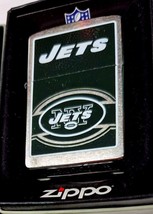 Sweet Retired NFL 2007  New York Jets Leather Look Zippo Lighter - $23.70