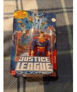 Justice League Unlimited Battle Ravaged Superman Mattel NIP 4+ 5 inch S1... - $162.31 MXN