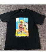 UNIQLO X JEAN MICHEL BASQUIAT Shirt Robot Abstract Size Large Modern Art... - £11.65 GBP