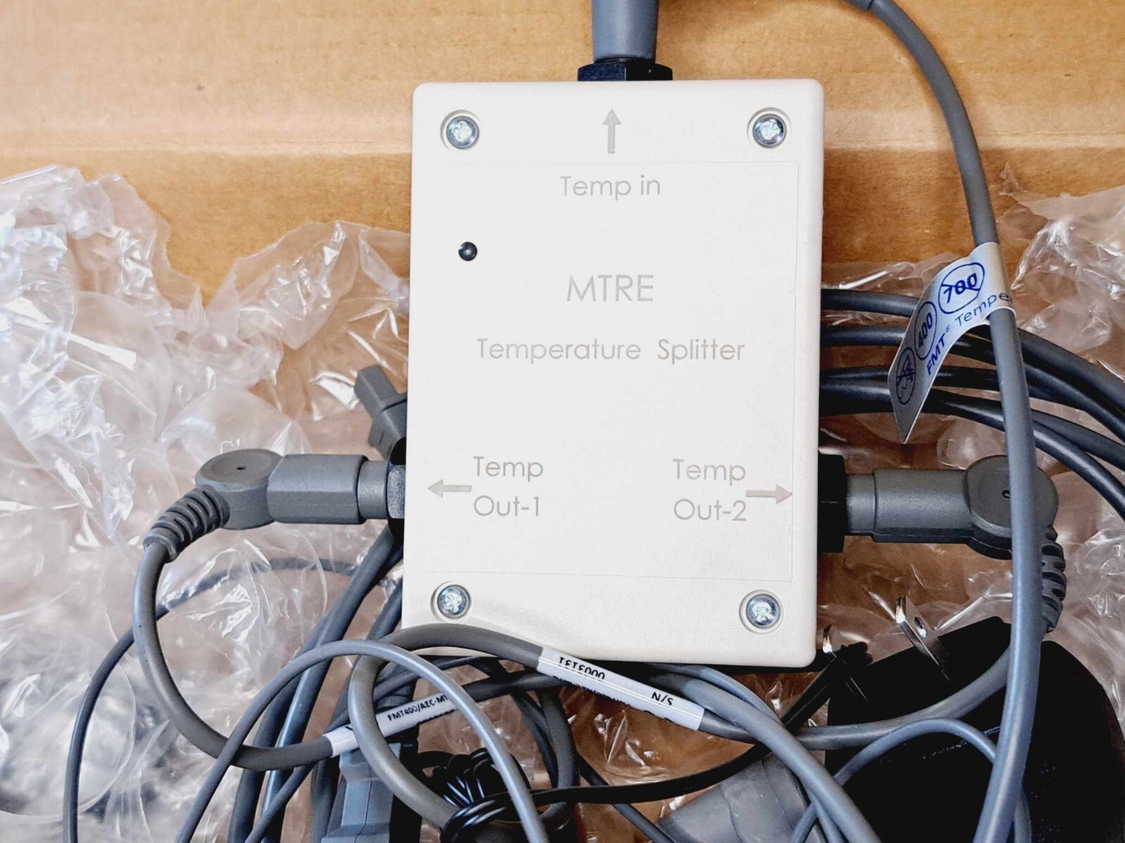 MTRE TEMPERATURE SPLITTER 017-01200 TRANSMISSION PATIENT CORE DATA FOR M... - $70.16