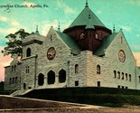 Presbyterian Church Apollo Pennsylvania PA 1913 DB Postcard - $3.91