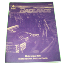 Badlands Original Video Arcade Game Service Repair Manual 1989 - $23.28