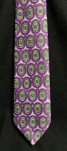 Neck Tie-Vtg Purple Lavender 4&quot;Width 54&quot; Length Polyester Self-tie PET R... - £13.64 GBP