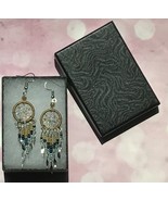 Earring, Golden Tan, Dream Catcher, Dangle, Native American, Fish hook e... - $16.79
