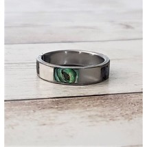 Vintage Ring Inlayed - Size 7.5 - $13.99