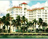 Hôtel Pennsylvania Ouest Paume Plage Floride Fl 1961 Chrome Carte Postal... - $3.02