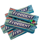 Freedent Spearmint Gum 80 Sticks Total ~Won&#39;t Stick to Dentures 16 5-sti... - $21.97